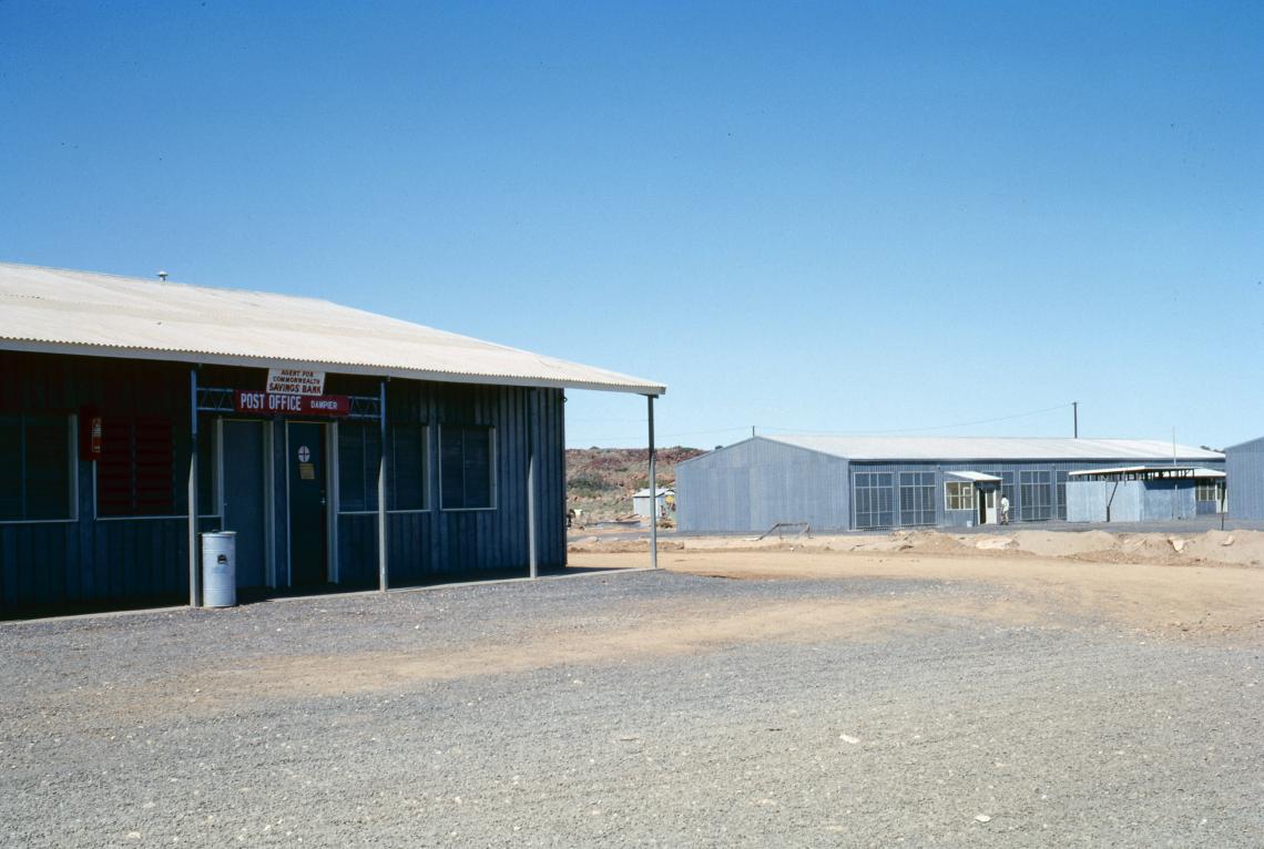 Dampier Post Office and other facilities at King Bay 1965