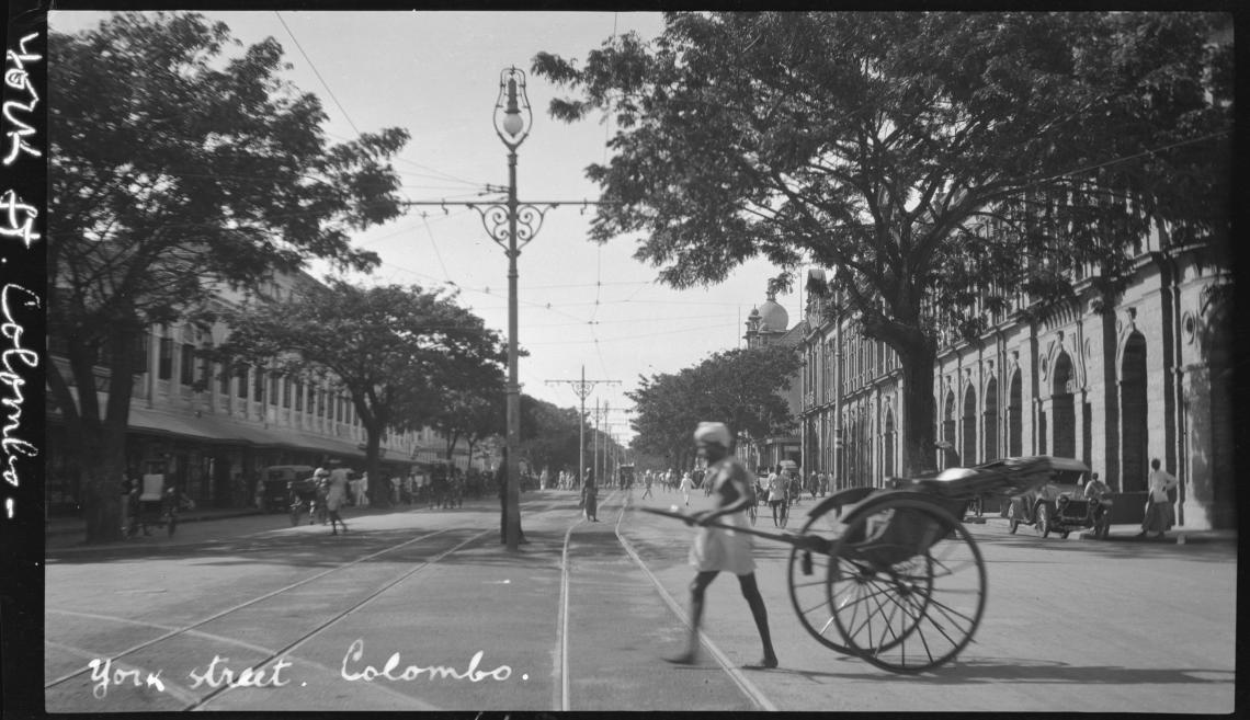 York St Colombo Around 1920-1921