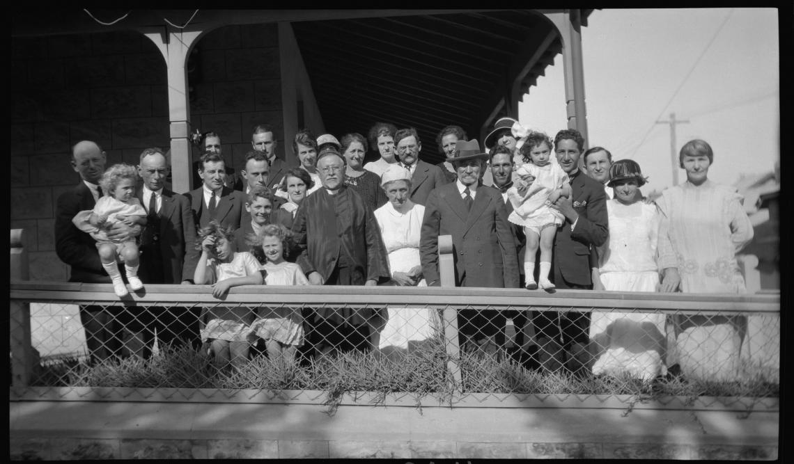 Selinger family Bar Mitzvah group around 1925