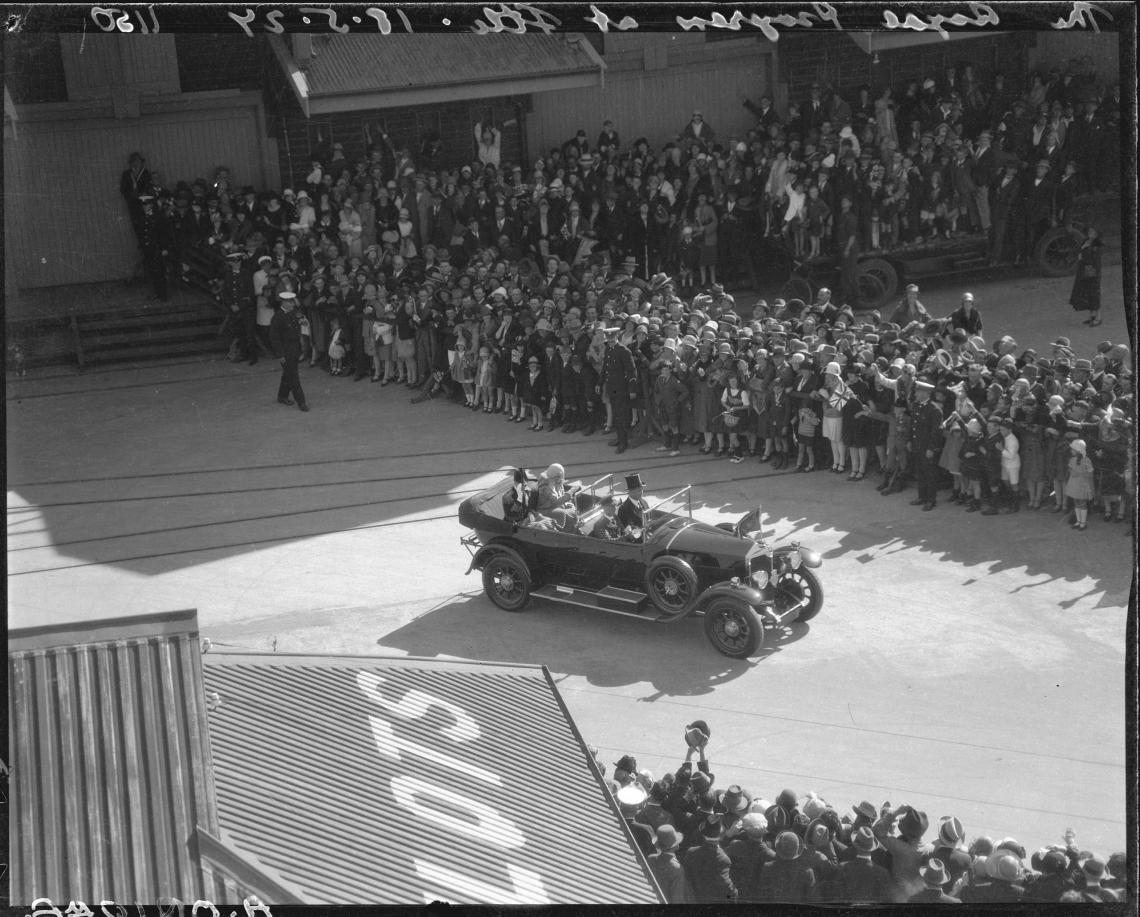 The royal procession 1927