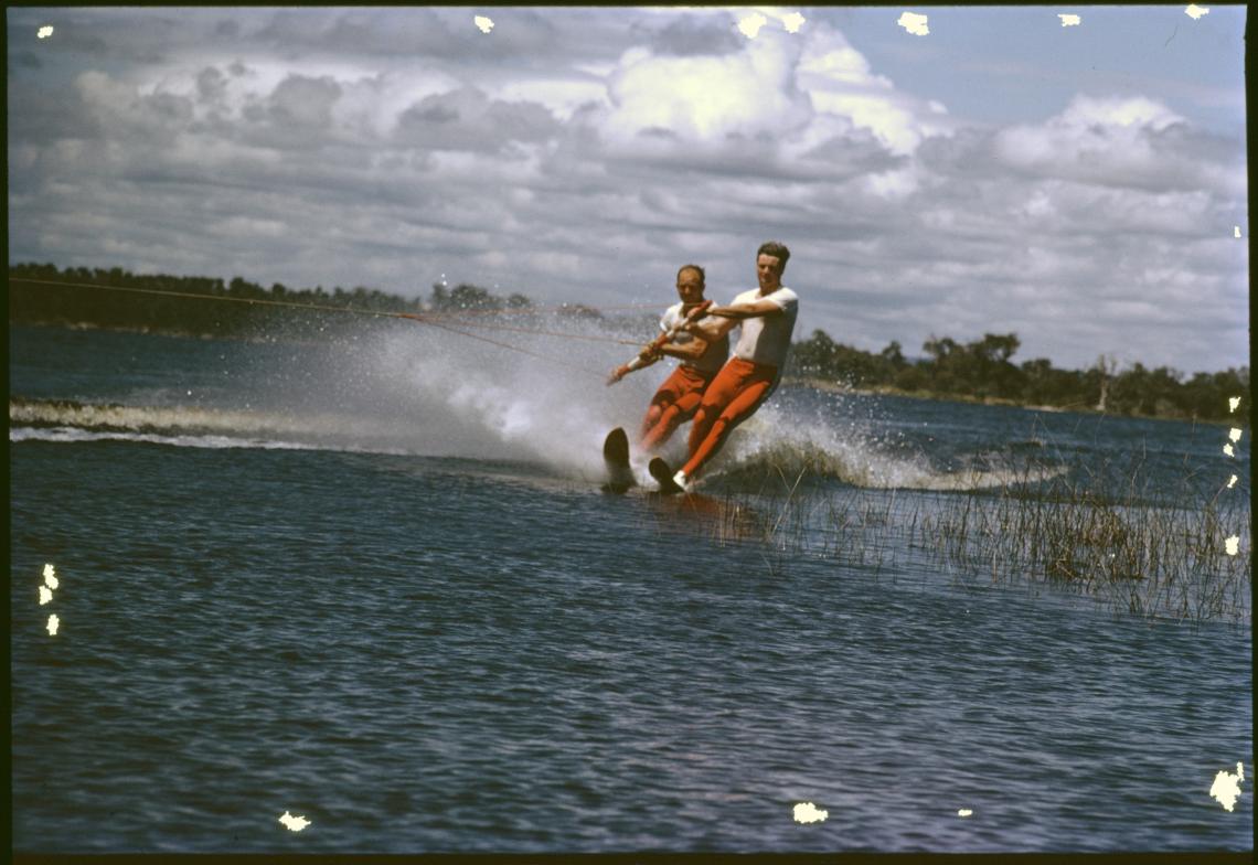  Search Catalogue   Water skiing on Lake Gnangara 23 October 1966