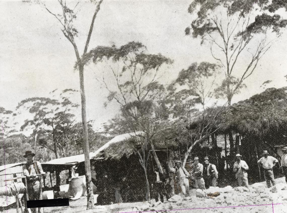 Bayleys Reward gold mine Coolgardie1894