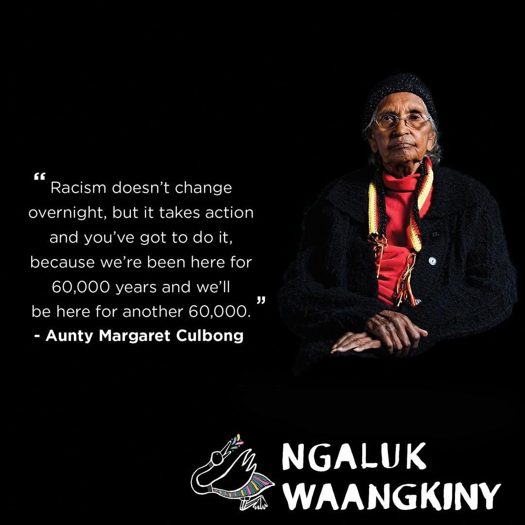 Aunty Margaret Culbong Ngaluk Waangkiny