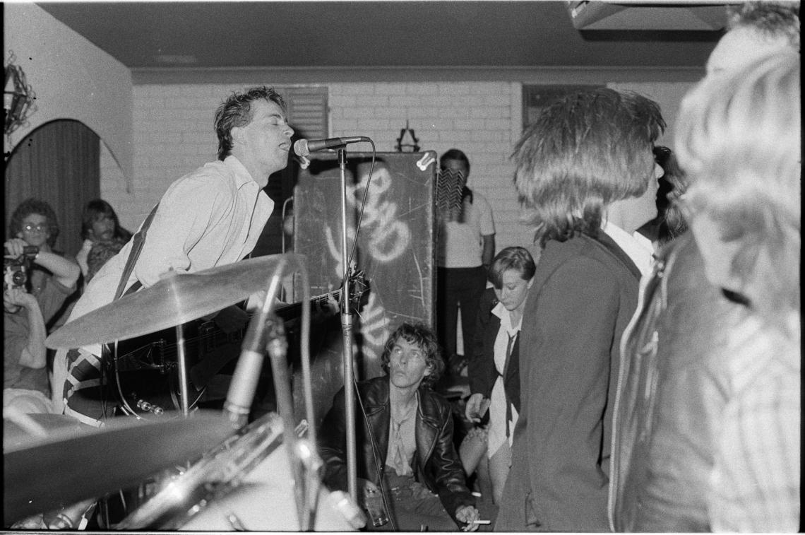 The Victims performing their final show at Hernandos Hideaway Hay Street East Perth Western Australia 17 June 1978