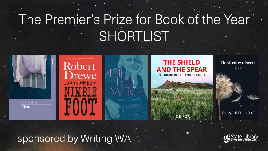 The Premiers Prize for Book of the Year Shortlist sponsored by Writing WA