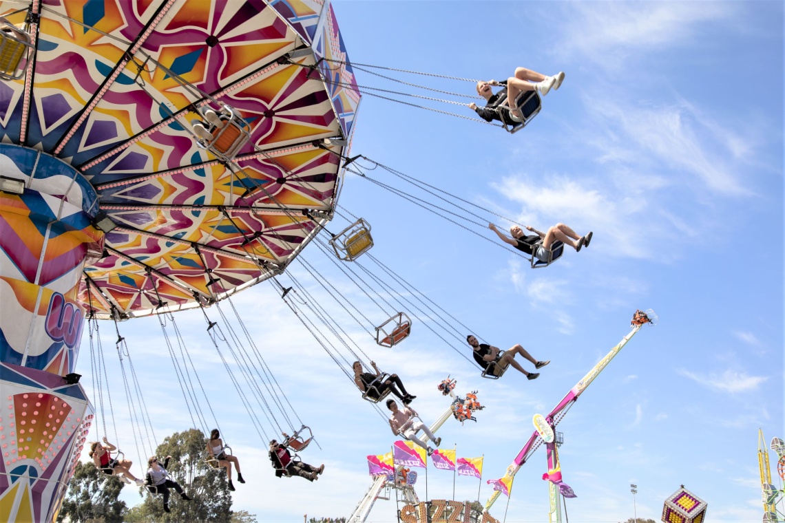  The Wave Swinger at the Perth Royal Show 28 September 2018