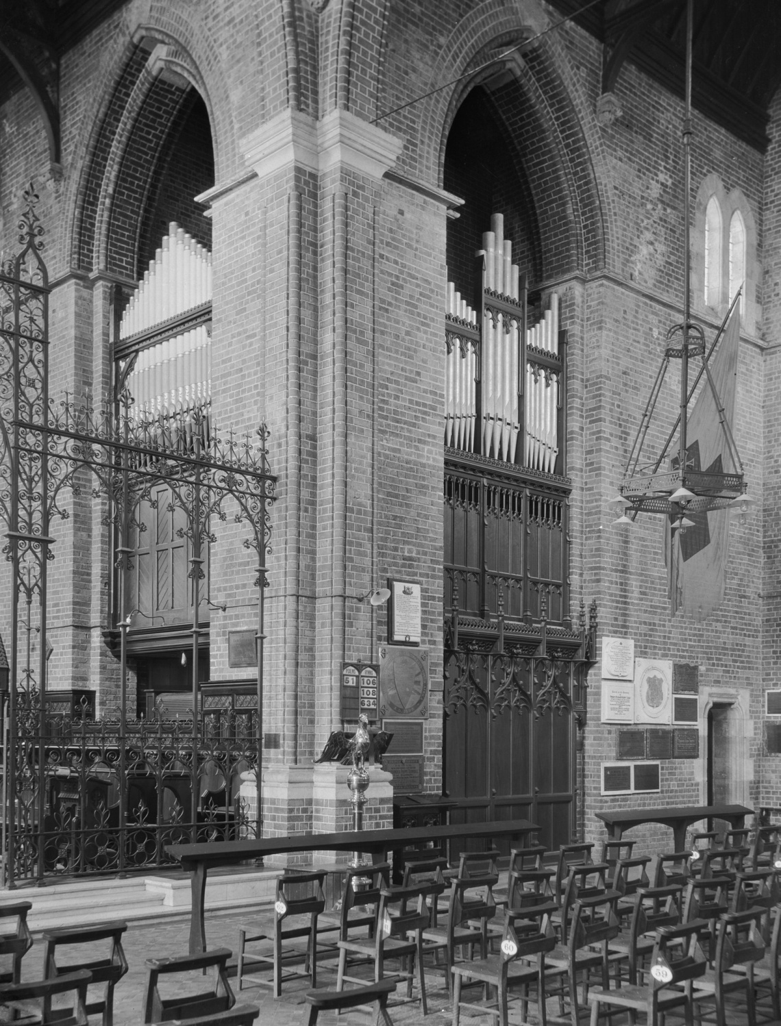 Interior of St Georges Cathedral 1940