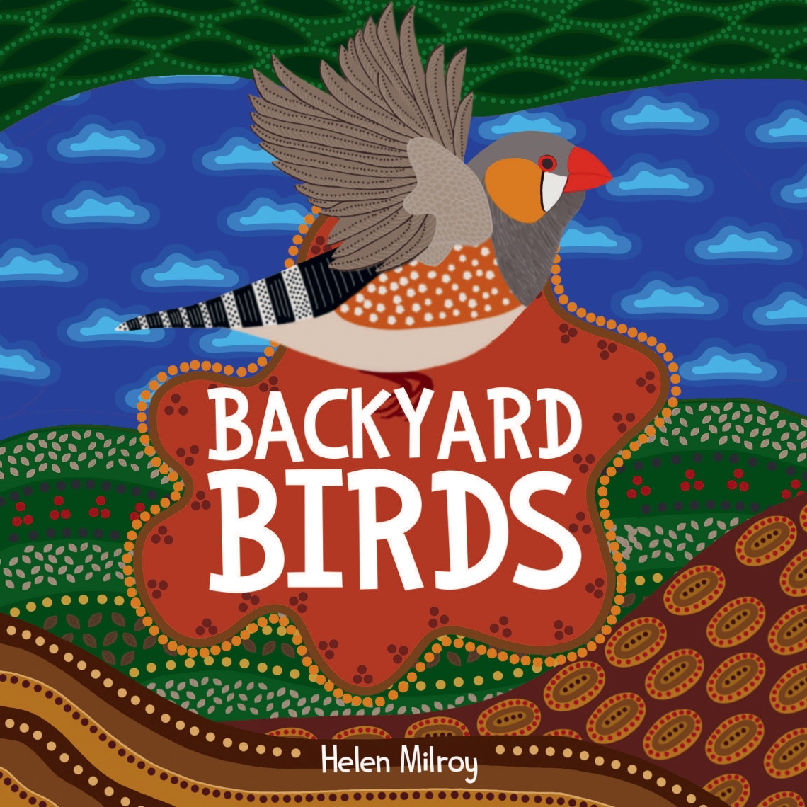 Book cover Backyard Birds by Helen Milroy
