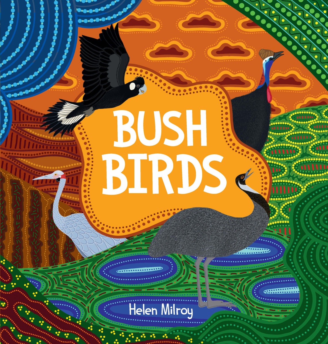 Book cover Bush Birds by Helen Milroy