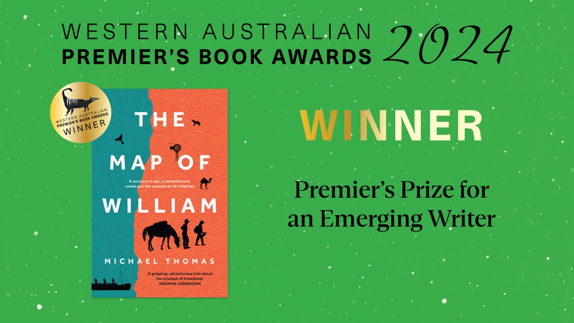 Premiers Prize for an Emerging Writer winnner promo