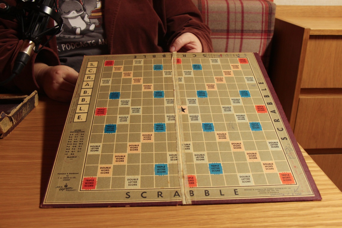 Amber Blakes Scrabble Board