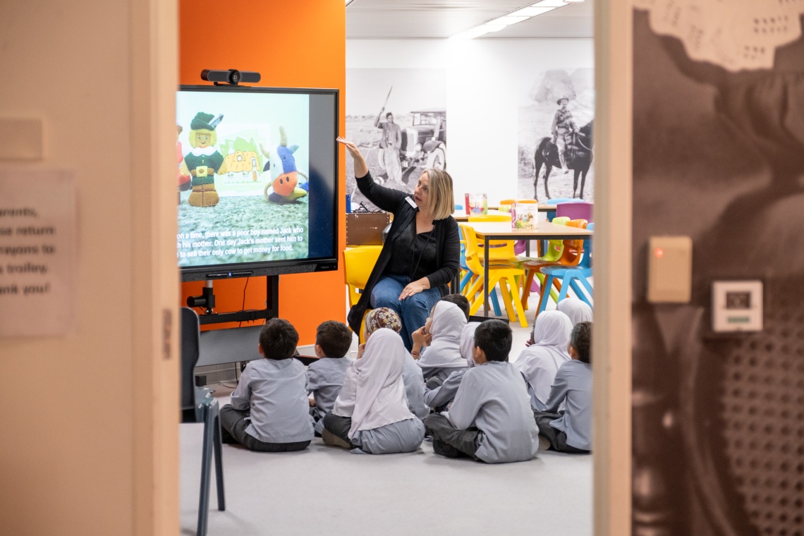 School excursion in the Education Centre 2024