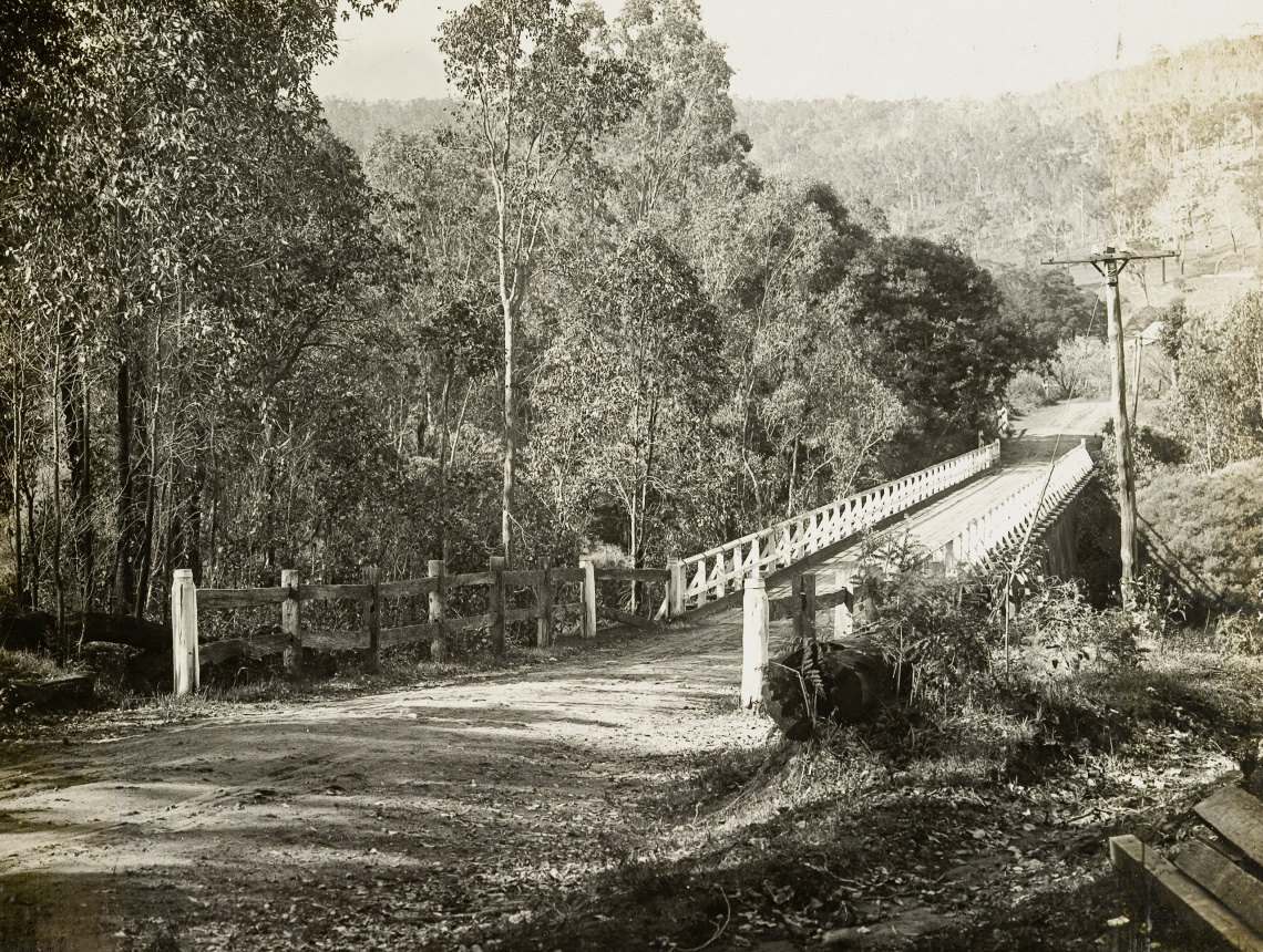 Weights Bridge over the Blackwood River in Balingup November 1928