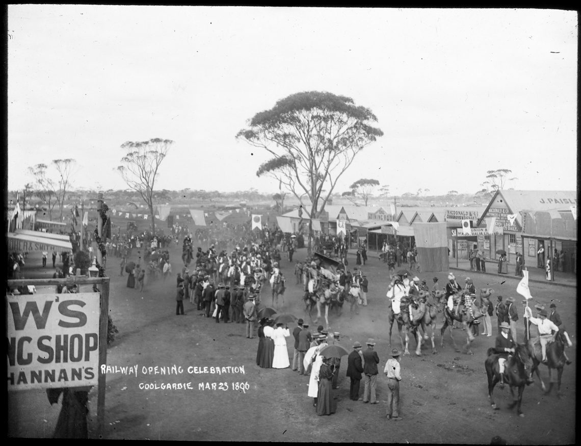 Railway opening celebration Coolgardie 1896