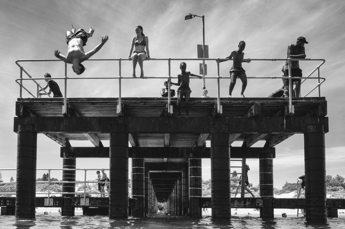 Coogee Jetty from the ocean