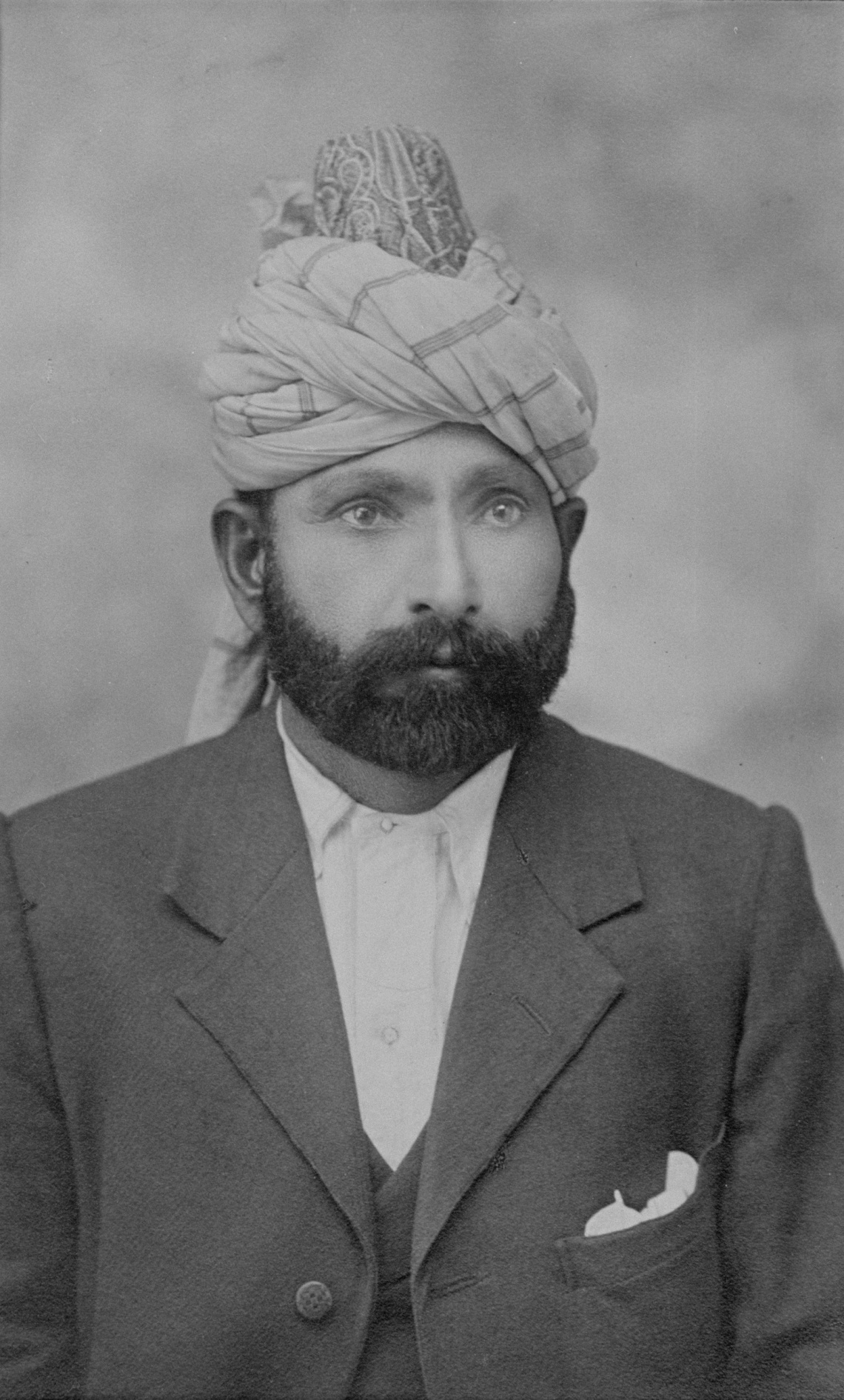 Studio portrait of Tagh Mahomet c1895