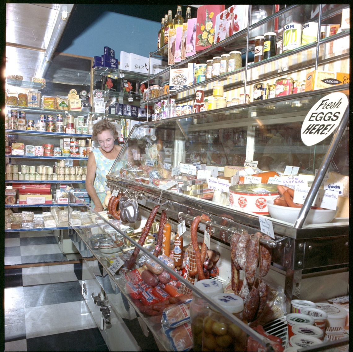 Riseley Gourmet Centre continental deli 1970