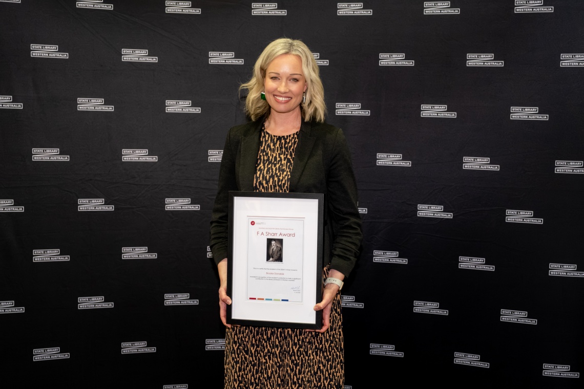 FA Sharr Award Winner  Library Board Awards 2025