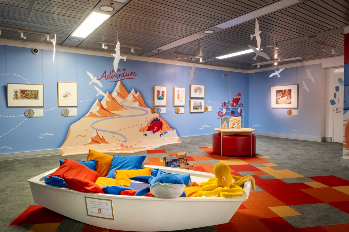 Book an Adventure exhibitio