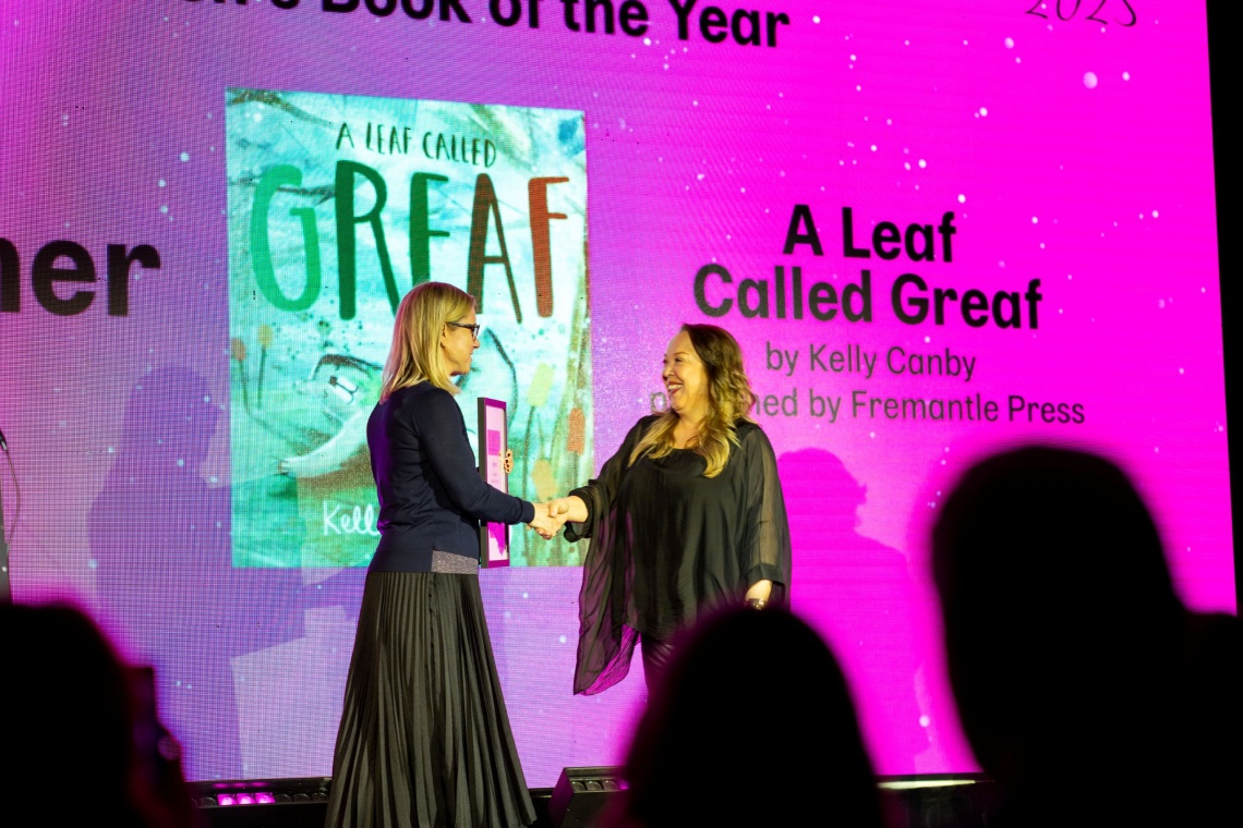 Childrens Book of the Year winner Kelly Canby