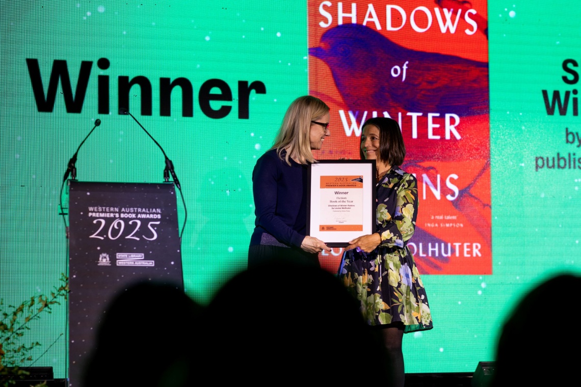 Winner of the Fiction Book of the Year Louise Wolhuter