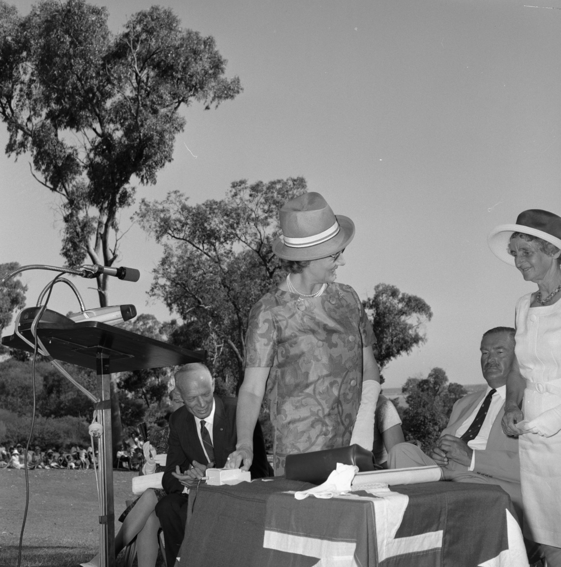 Official opening of the Pioneer Womens Memorial Kings Park 15 January 1968