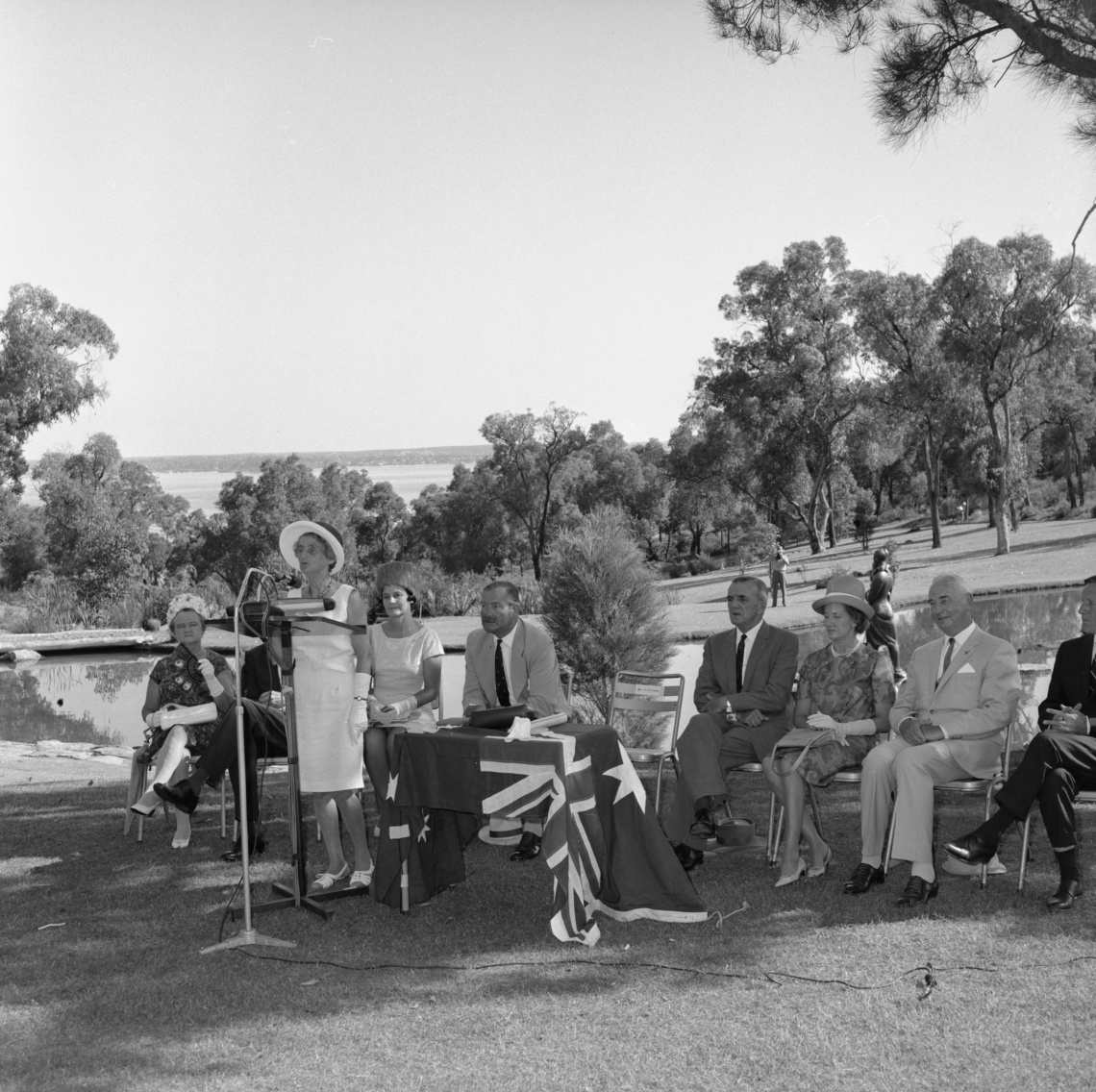 Official opening of the Pioneer Womens Memorial Kings Park 15 January 1968
