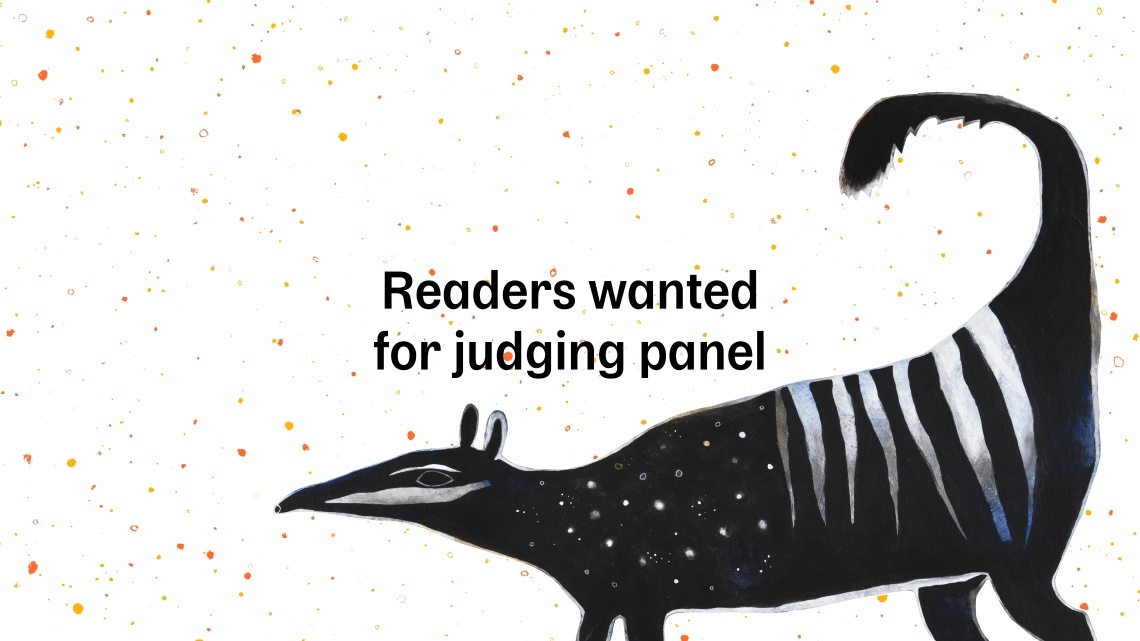 Readers wanted for judging panel