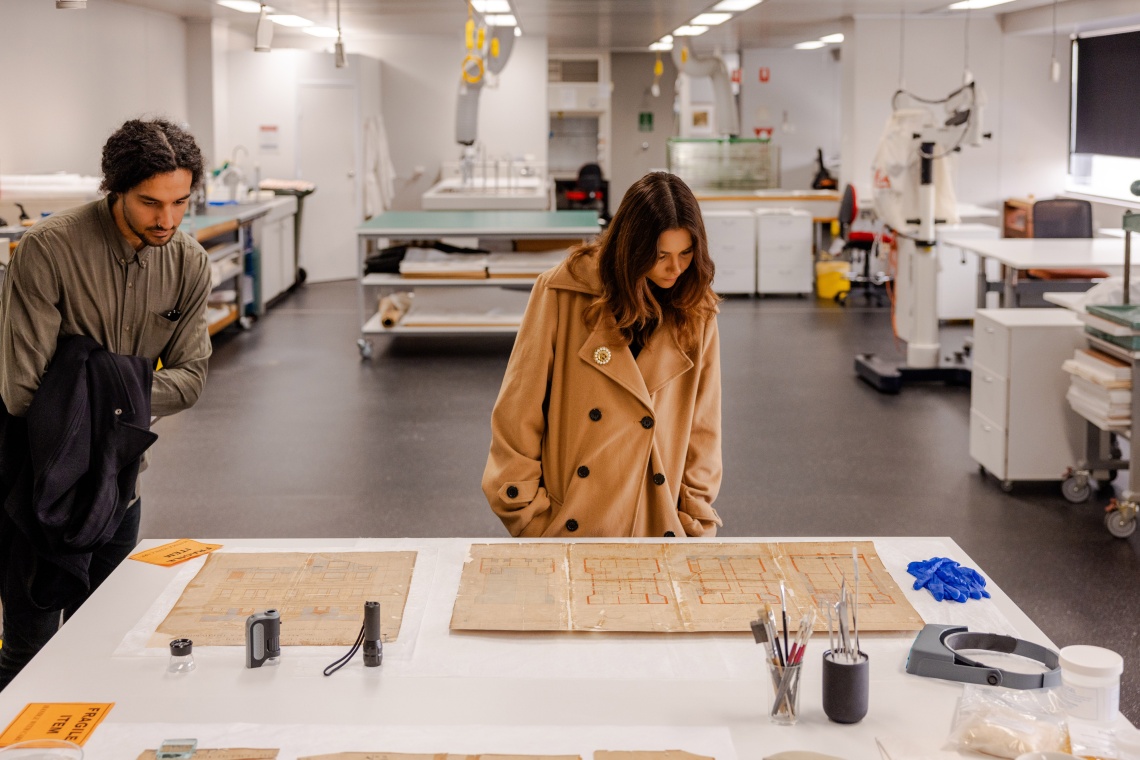 Tour of the Preservation Lab