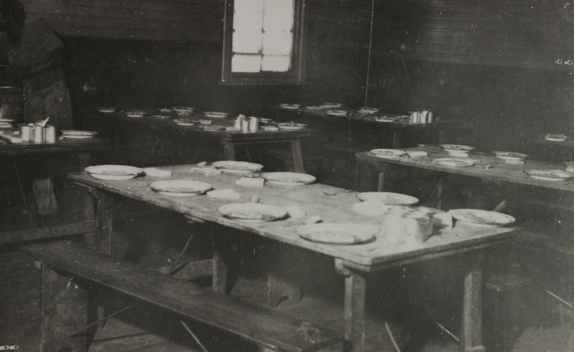 dining room at Moore River Settlement