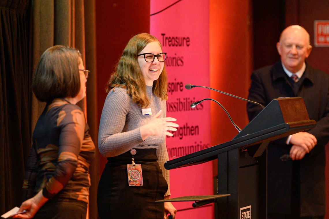 The 2026 Library Board Award for Innovation and Collaboration for Metropolitan and Large Regional Libraries was awarded to the City of Kwinana for Kwinana Public Librarys Kids Clothes Swap