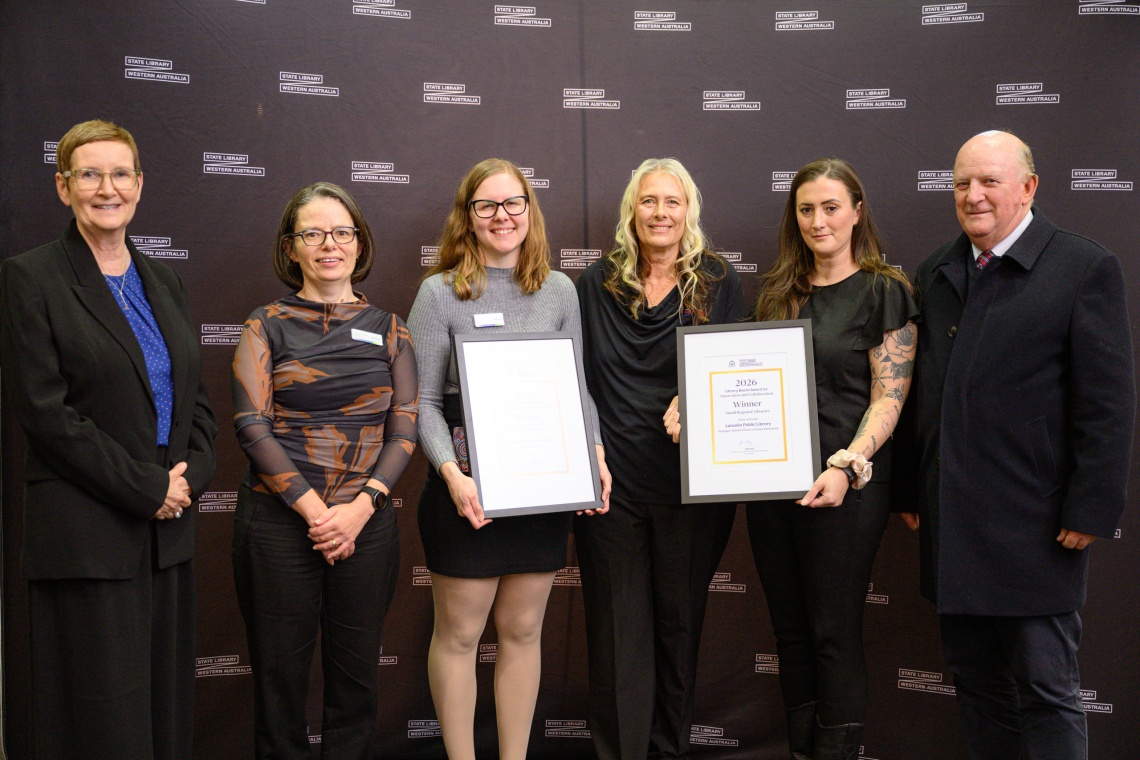 The 2026 Library Board Award for Innovation and Collaboration winners