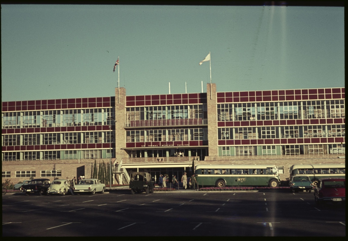 The Sir Thomas Meagher Pavilion Perry Lakes Stadium 1962