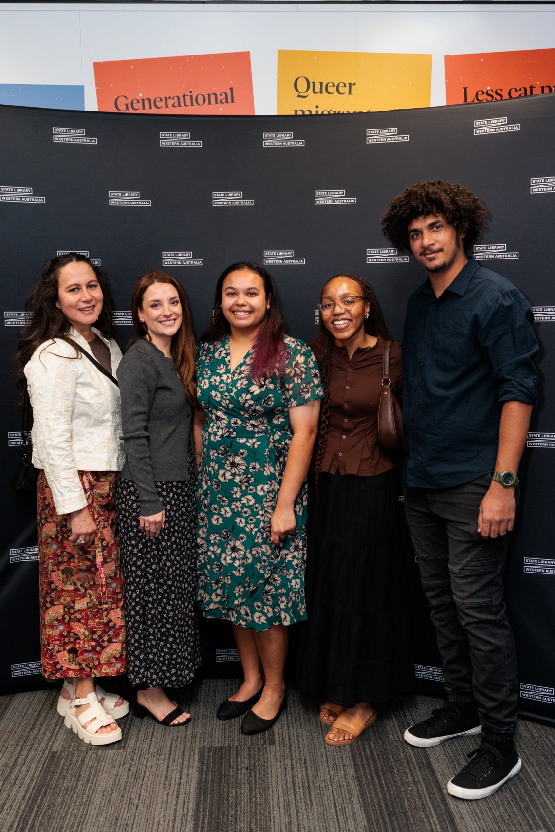 Magabala Books Publisher Rachel Bin Salleh  Daisy Utemorrah Award shortlisted authors and friends
