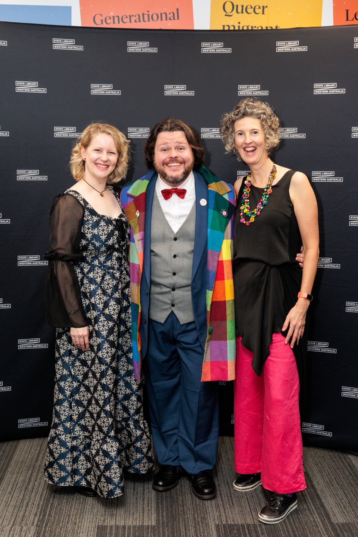 Shortlisted authors Stephan B Platt and Cristy Burne