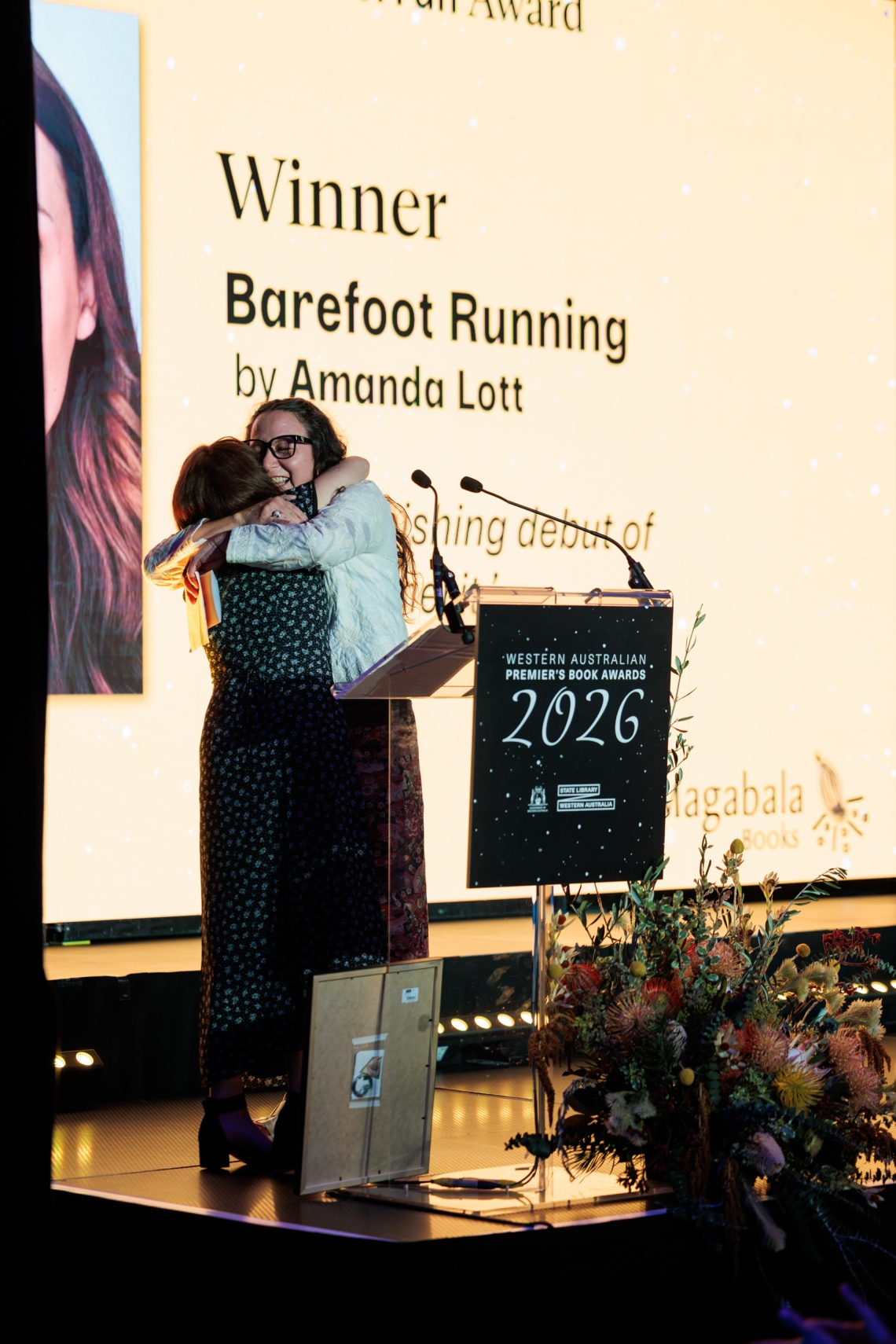 Winner of the Daisy Utemorrah Award sponsored by Magabala Books - Barefoot Running unpublished manuscript by Amanda Lott
