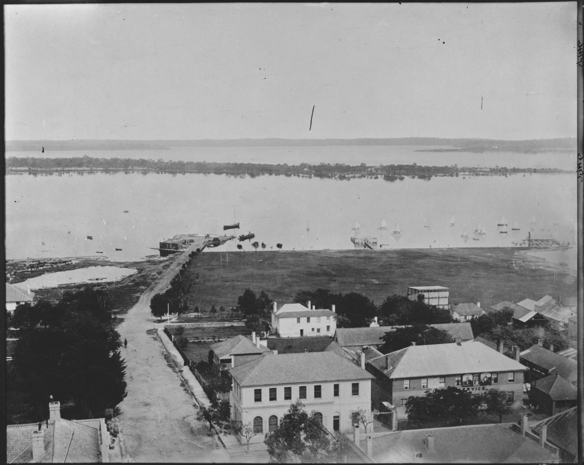 233202PD Barrack Street looking south 1885