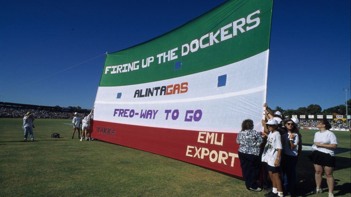 Fremantle Dockers first game 1995