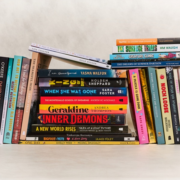 2026 Western Australian Premiers Book Awards Shortlist stack of books