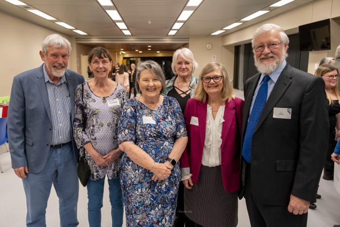 FamilyHistoryWA team Mike Murray Lesley Silvester Christine Harris Lyn Watt Heather Simon and Ian Simon