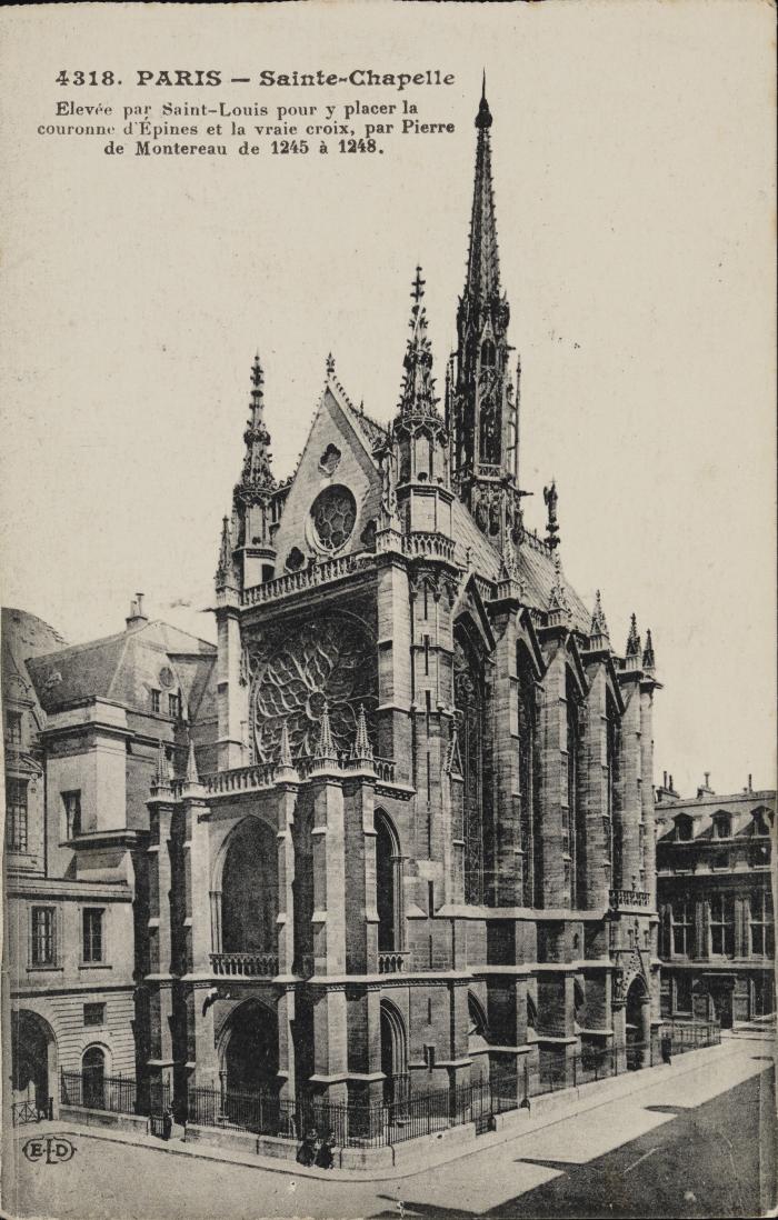  Postcard of Paris sent from France 24 July 1916