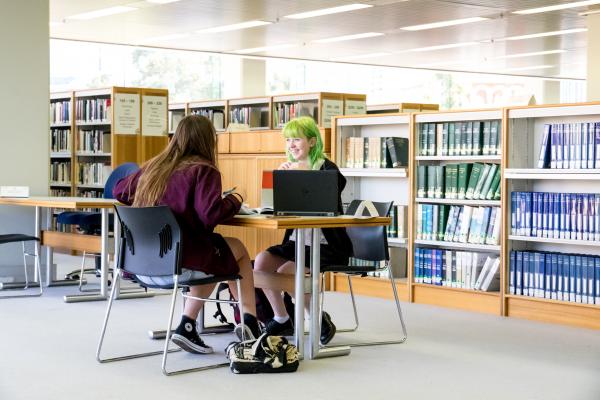WACE students studying