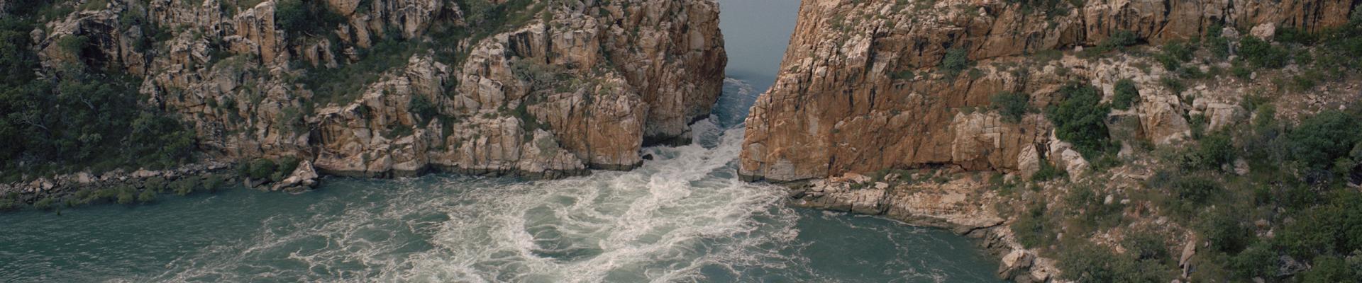 Horizontal Waterfalls Talbot Bay c1983