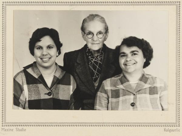  Sadie Corner Mary Bennett and Gladys Vincent 1955 