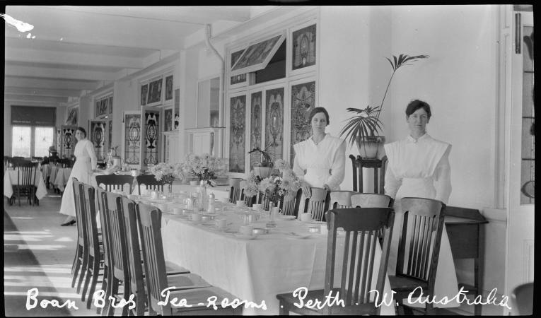 Boans Brothers Tea Rooms around 1919