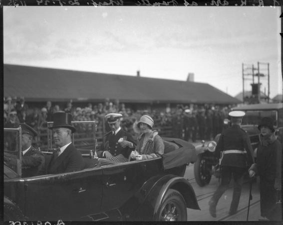 The royal procession 1927