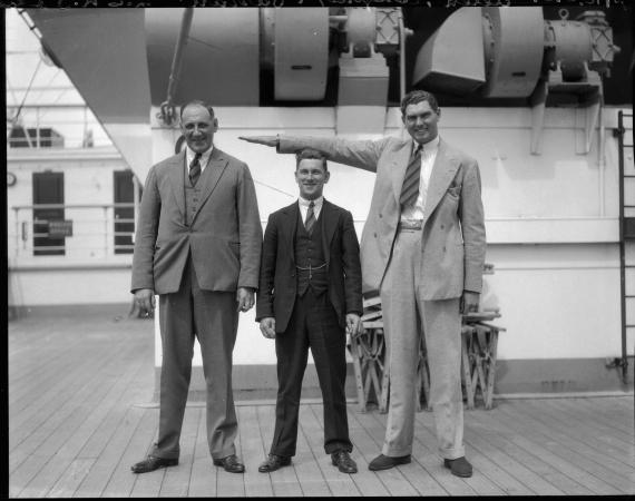 English touring cricket team Allom Cornford and Barratt1929