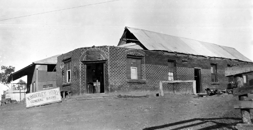 Kimberley Hotel damaged by storm