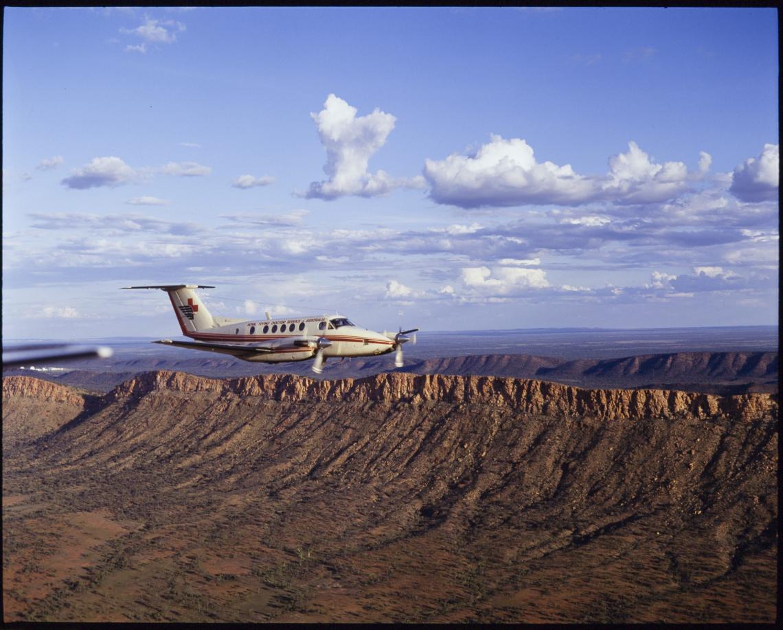 Royal Flying Doctor over the Kimbeleys