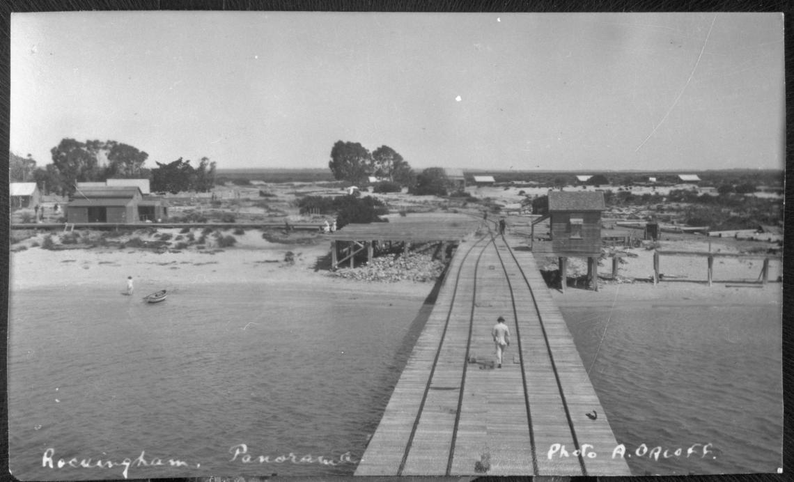 Views of Rockingham and jetty